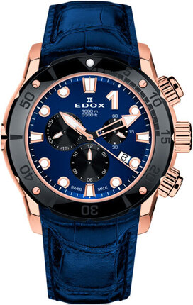 Часы Edox CO-1 Chronograph 10242 TINR BUIRN