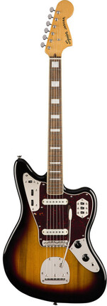 ギター SQUIER Classic Vibe 70s Jaguar 3TS Электрогитара SQUIER CLASSIC VIBE 70S JAGUAR LRL 3TS